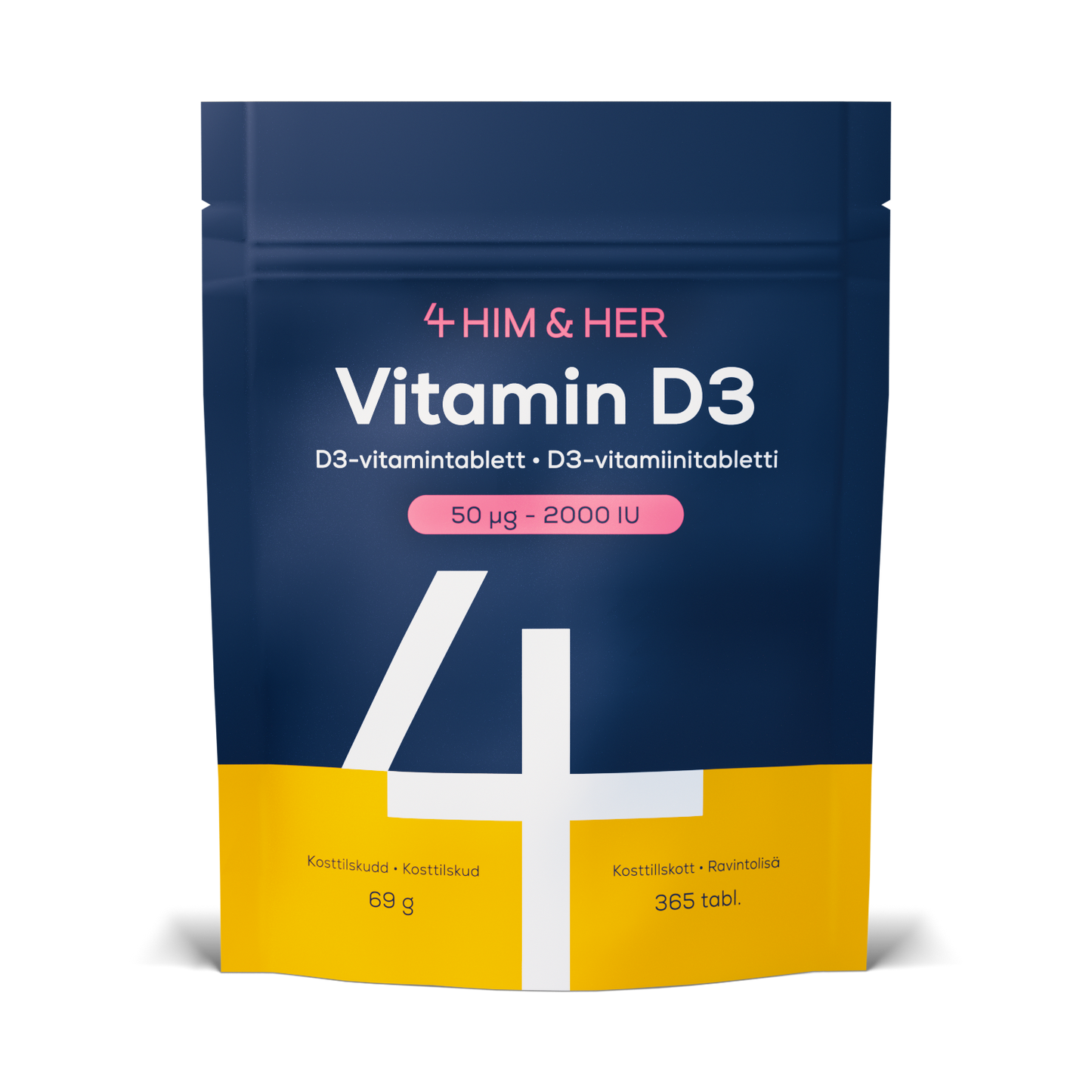 4HIM&HER Vitamin D3 – 50 µg (jatkuva tilaus)